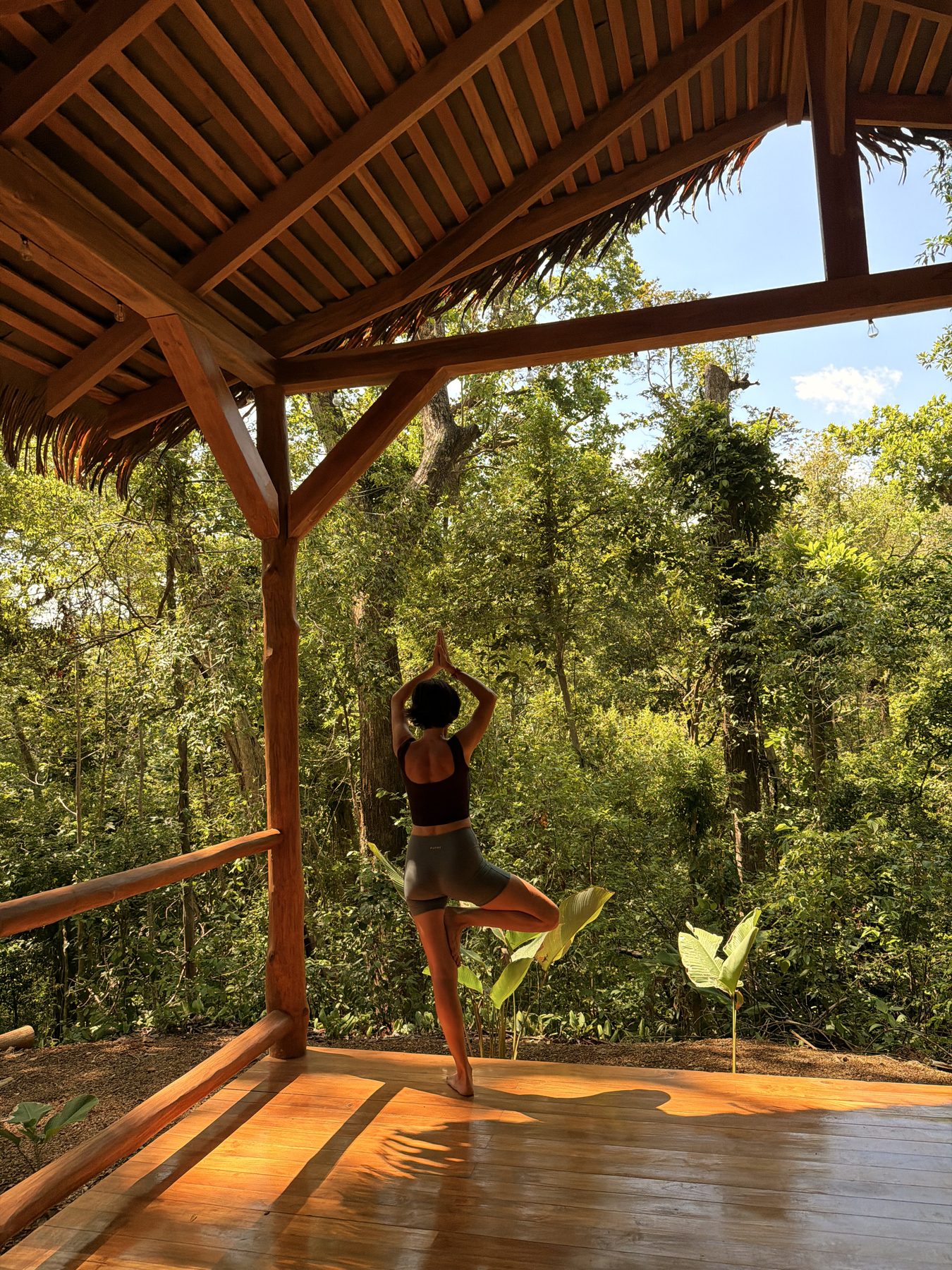 Private retreat gathering at Eden Tropical Retreat
